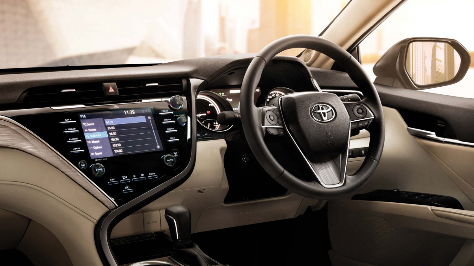 2024 Toyota Camry Hybrid Interior 1536x862 